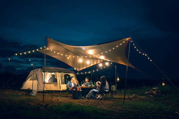 Victoria's Well-Equipped Campgrounds with Shower and Toilet Facilities