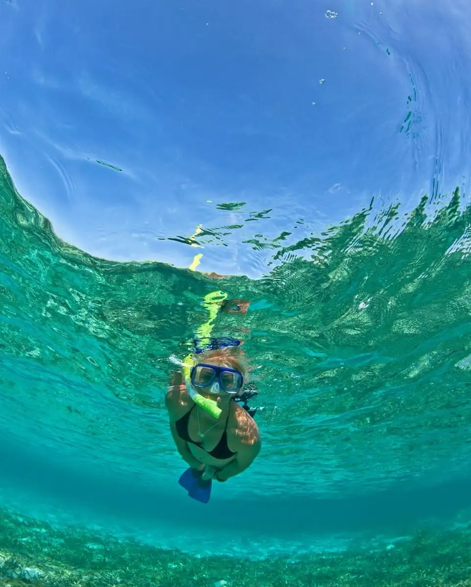 snorkelling